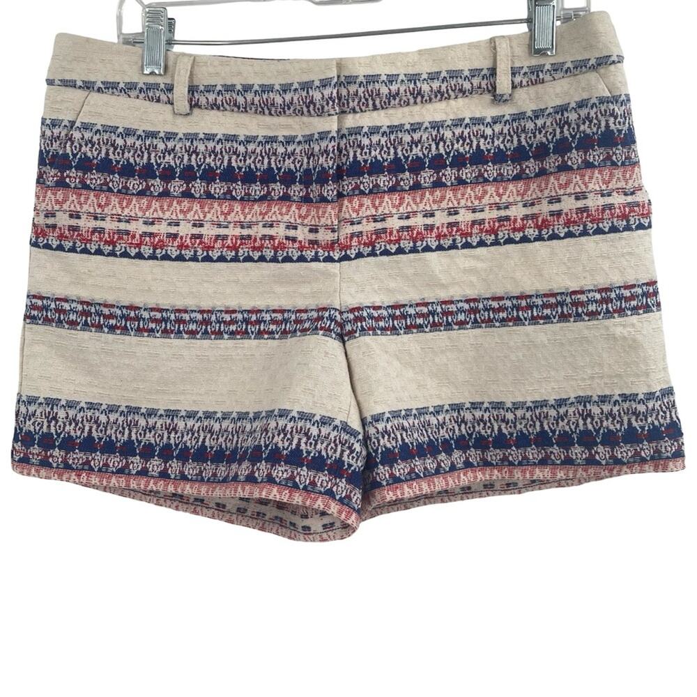 Katherine Barclay Multicolor Patterned Women's Shorts size 8